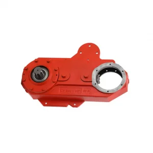 Industrial gear reducer featuring robust design, low noise, and long service life.