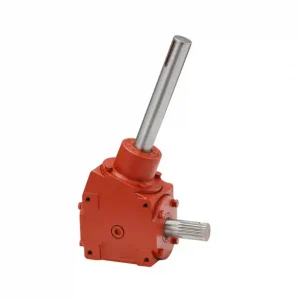 High-performance modular gearbox with robust design, featuring high output torque, stable transmission, quiet operation, and customizable power input options. Made of high-strength cast iron with precision-ground gears for durability and long service life.